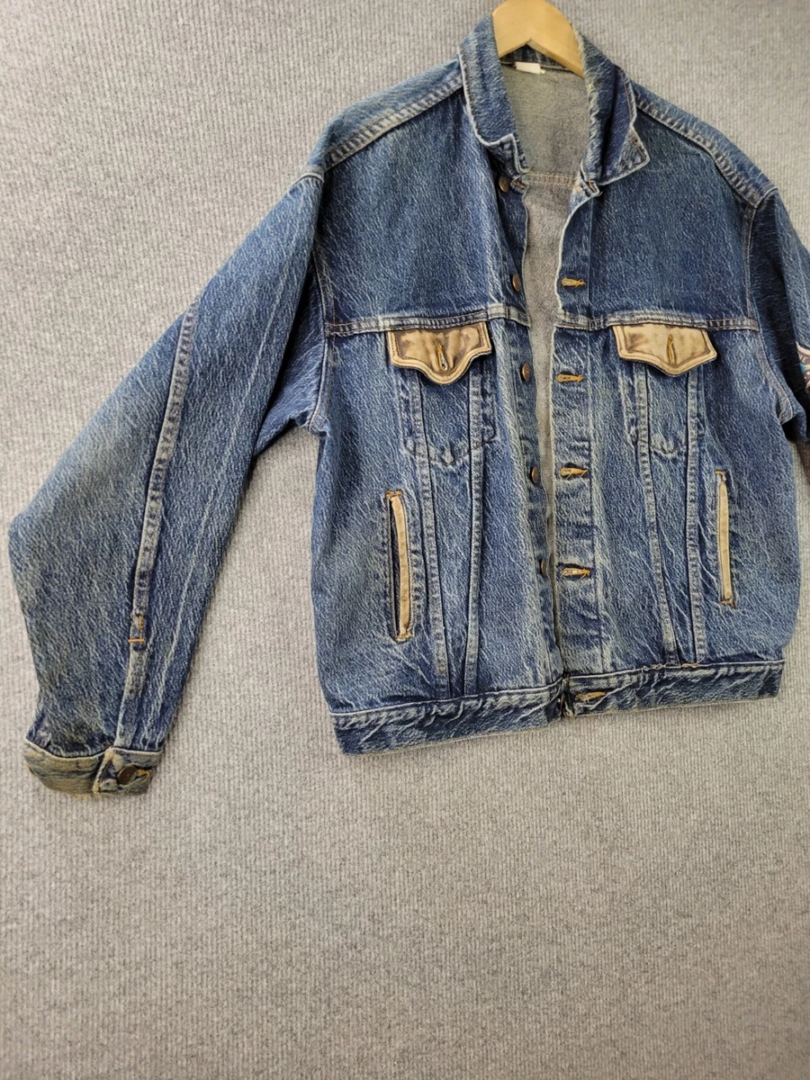 Aviator top jean jacket