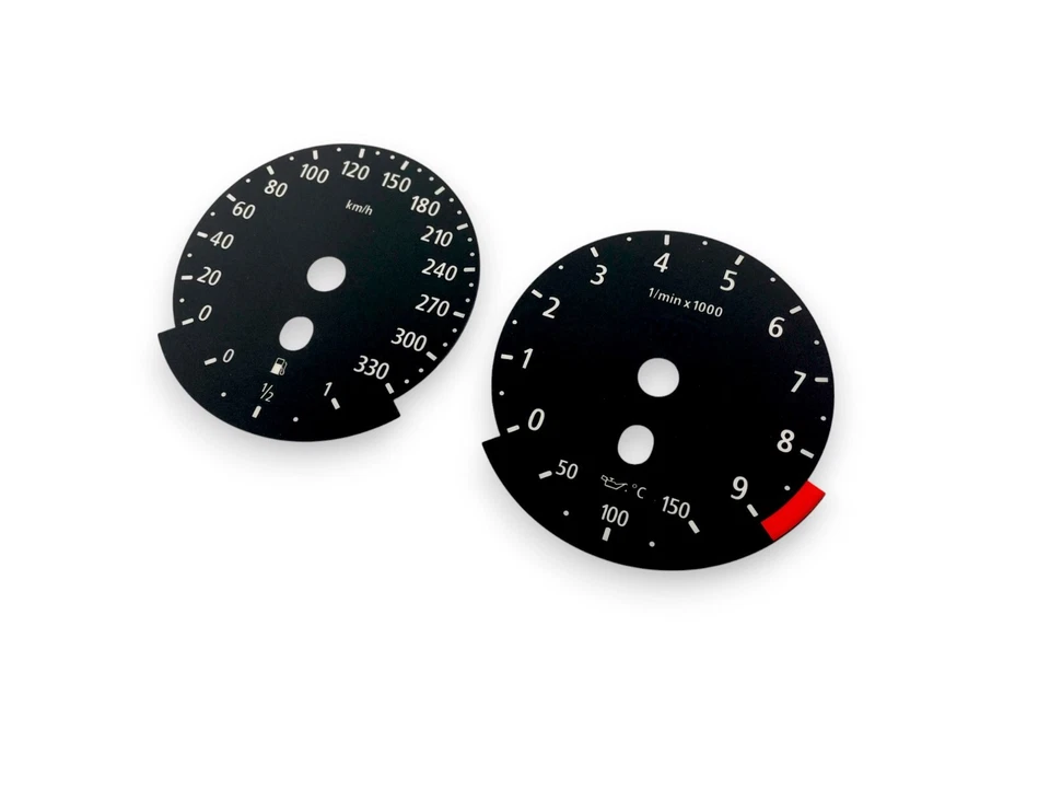 For BMW M5 M6 E60 Tachoscheibe Speedometer Cluster Dial Gauge Tacho km/h kmh - Bild 3 von 4