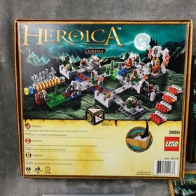 LEGO Heroica Castle Fortaan Set 3860 Buildable Board Game READ