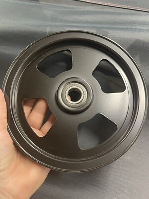 Genuine Toro Flat Idler Pulley For Exmark Lazer Z XP Mowers - OEM Part #1-633109 & 132-9424, Replacement Pulley