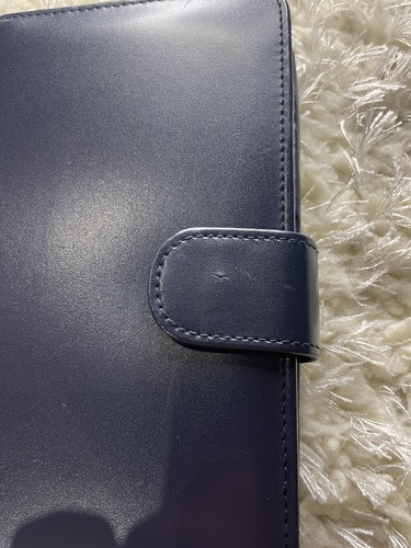 Ralph Lauren PVC Passport Travel Wallet Navy In Box Used Pre Owned - Picture 5 of 18