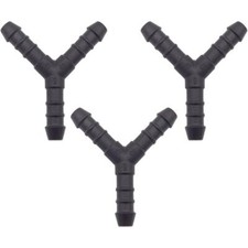 3x You.S Cable Connector Hose Connector Intermediate Piece RGV Ø 8mm - Y Shape