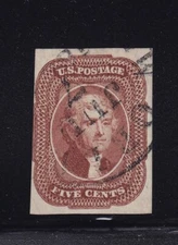 12 3 big margins neat light cancel Weiss cert nice color cv $ 700 ! see pic !