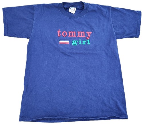 RHUDE T-SHIRT GENEVE CATAMARAN TEE M COTTON Navy PRINT