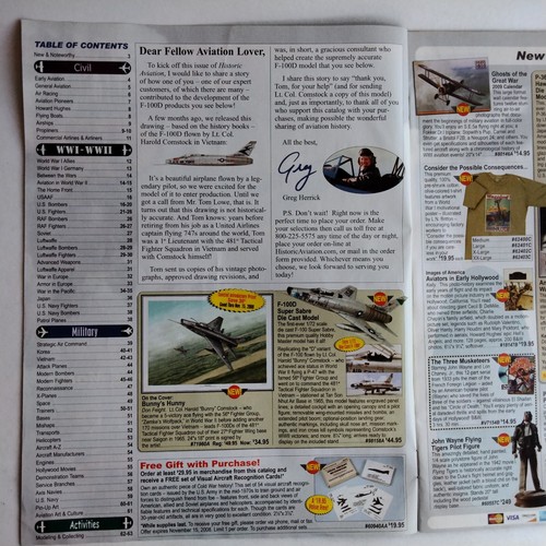 Historic Aviation Catalog Autumn 2008 - Picture 2 of 2