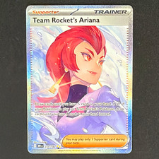 Pokémon Team Rocket's Ariana 237/182 Destined Rivals Special Illus Rare Holo EN on eBay