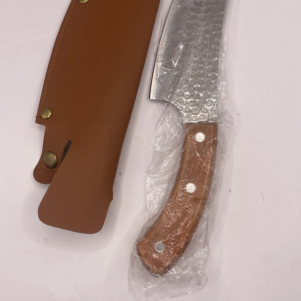 Handmade Stainless Steel Boning Knife Kitchen Forged Chinese Vegetable Knives... - Image 4 of 4