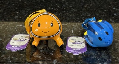 Disney Hallmark Itty Bittys Finding Nemo Lot Includes Nemo & Dory