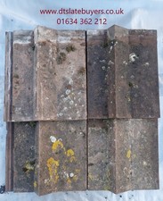 Reclaimed / Second-hand Plum/Brown Redland Delta Roof Tile