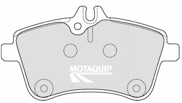Motaquip Bremsbelagsatz Scheibenbremse LVXL1268 FüR Mercedes Klasse Sports W245-image