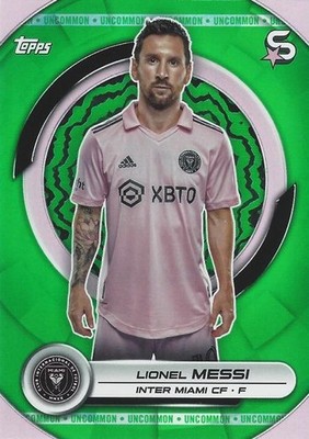 2024 Topps Major League Soccer Super Stars Green Uncommon Cards (1 - 10) - MLS