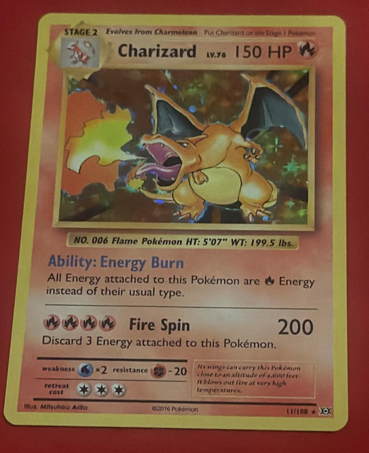 Charizard #11 (Evolutions (2016))