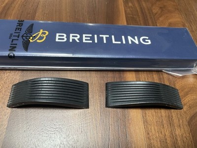 BREITLING Naitimer Genuine Rubber Belt Set of 2