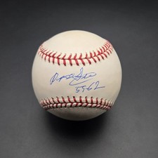 Pumpsie Green  5-9-62  Signed Rawlings OML Ba...