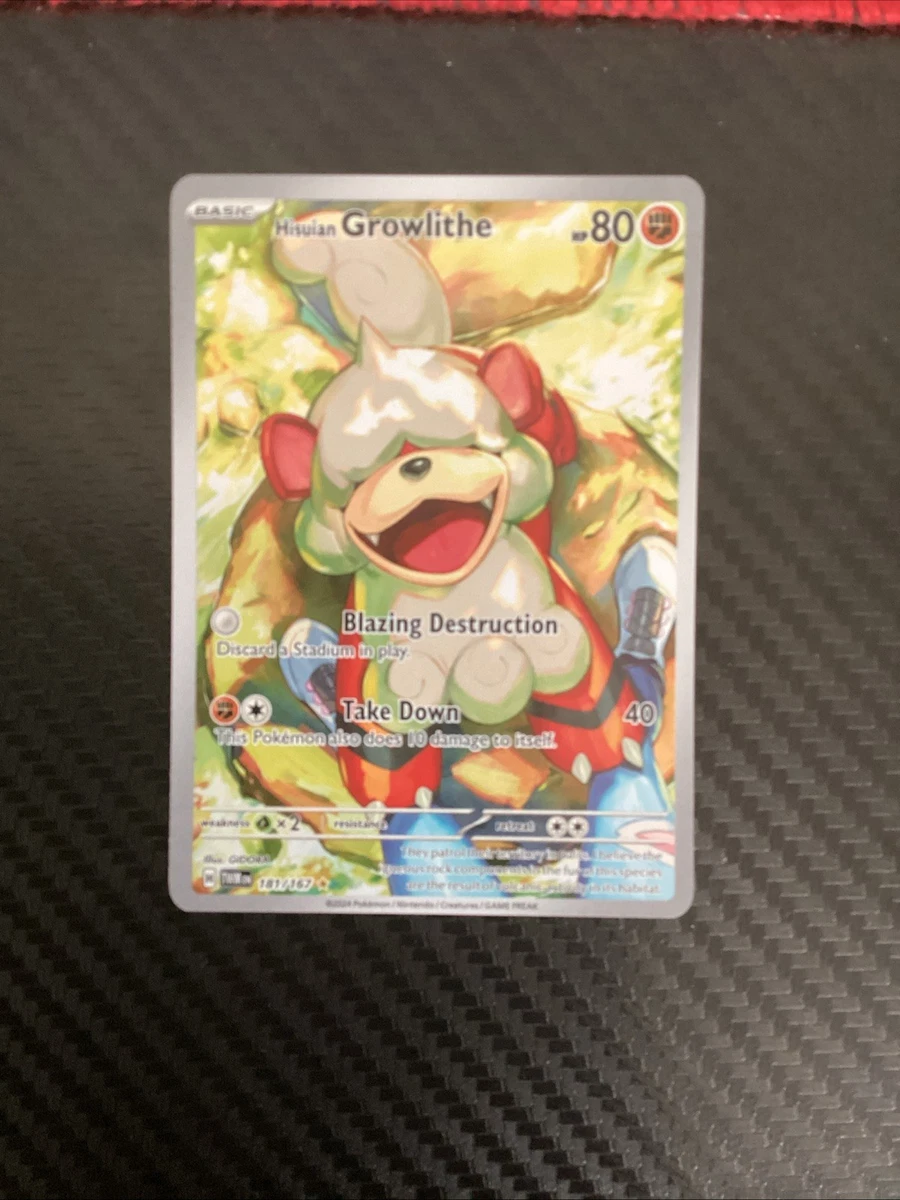 Hisuian Growlithe 181/167 Sv06: Twilight Masquerade for sale | eBay