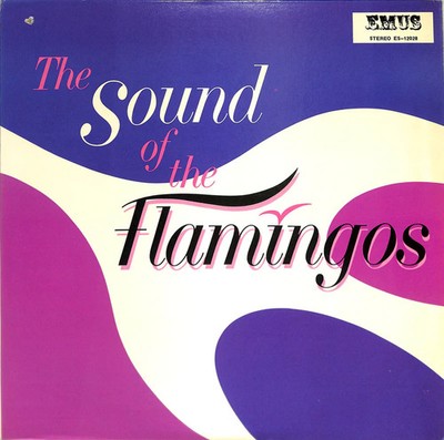 The Flamingos The Sound of The Flamingos LP 1974 Emus ES 12028 Promo EX Vinyl