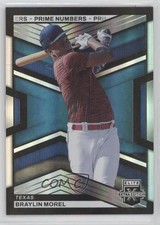 2023 Panini Elite Extra Edition Prime Numbers A Die-Cut /200 Braylin Morel 0eq8