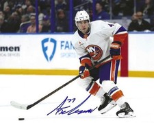 Signed  8x10 ANTHONY DEANGELO New York Islanders Autographed  Photo - COA