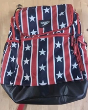 Speedo Swim Backpack *US Team *American Patriotic Print