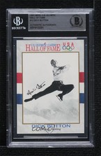 BAS 1991 Impel US Olympicards Hall of Fame Dick Button #12 BGS Authentic 3c7