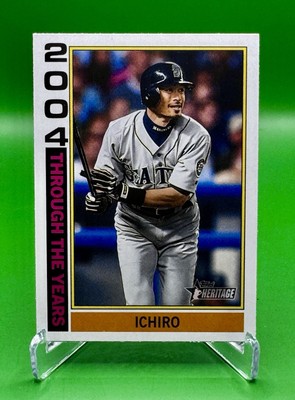 2025 Topps Heritage Baseball Ichiro Through The Years SP