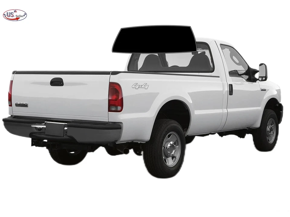 Kit de película de tinte de ventana de 2 capas precortada para Ford F250/F350/F450 1997-2007 cabina regular Foto 3 de 4