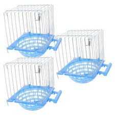 3pcs Parakeet Nesting Box, Budgie Breeding Box Bird Nest for Cage, Breathable