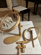 Embroidery hoops , stand , table clamp Klass and Gessman