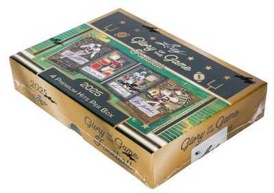 2025 LEAF GLORY OF THE GAME FOOTBALL HOBBY BOX