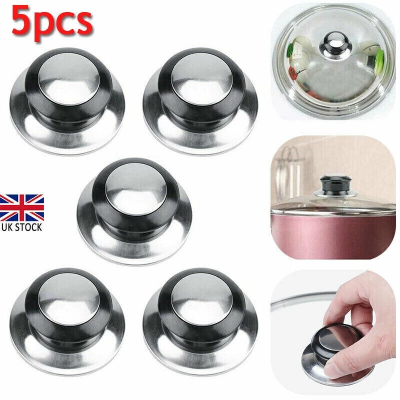 1/5Pcs Pan Lid Hand Grip Knob Handle Kitchen Cookware Pot Saucepan Replacement - Image 4 of 4