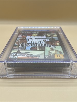 NEW Sealed GRADED, CGC 10 A++ GTA Grand Theft Auto San Andreas PS2