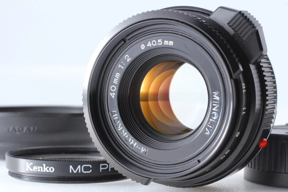 Minolta f/2 Camera Lenses 40mm Focal for sale | eBay