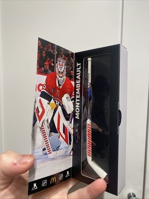 2025-26 SAMUEL MONTEMBEAULT HABS MCDONALDS NHL STAR STICKS  LTD CANADA EDITION