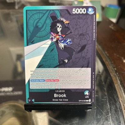 One Piece CCG Brook Leader OP15-022 Adventure On Kami s Island