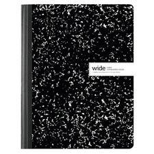 Office Depot Brand Composition Book, 7 1/2" x 9 3/4", Wide Ruled, 100 Sheets