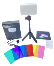 Portable Handheld LED Camera Light with Color Filters, Adjustable Brightness