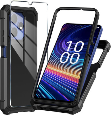 For Boost Mobile Celero 5G+ plus 2024 (3Rd Version) Case with Tempered Glass Scr