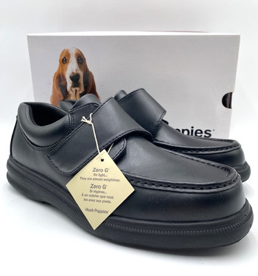 Hush Puppies GIL Men's NEW Comfort Shoes Black Multiple Sizes