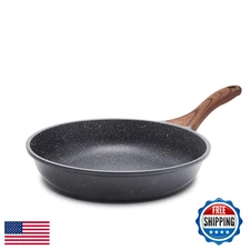 SENSARTE 12.5" Nonstick Granite Frying Pan Skillet Omelette PFOA-Free