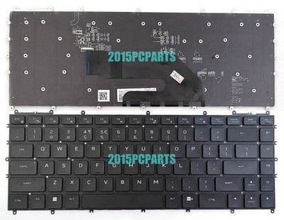New for Dell Alienware X15 R1 R2 Keyboard RGB Backlit US