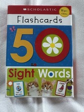 50 Sight Words Flashcards: Scholastic Early Learners Flashcards by Scholastic