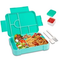 Brotdose Kinder Bento Box FäCher BPA Frei Auslaufsicher Schule Picknick 1330ML