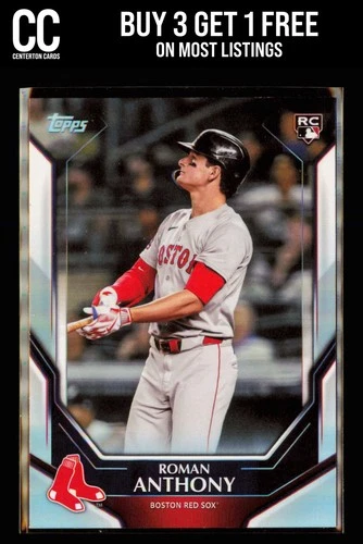 2026 Topps #MLB-2 Roman Anthony Topps Collector Kit Cards Exclusive Foil Red Sox