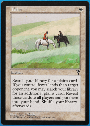 Tithe Visions NM (Rare Reserved List MTG Magic Card) (ID# 506849) ABUGames - Picture 1 of 2