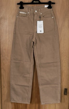 Calvin Klein Womens Barrel Leg Denim Jeans 5 ...
