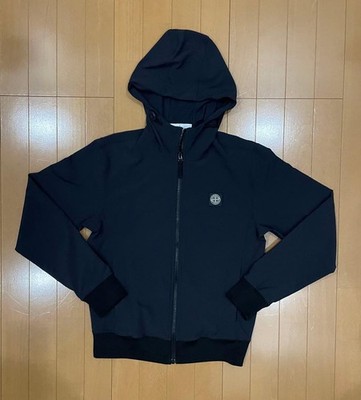 Stone Island Soft Shell Hooded Jacket Waterproof Windproof Slim Used