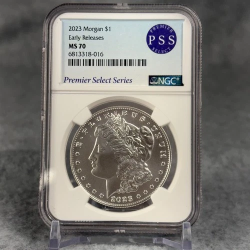 2023 Morgan Silver Dollar MS 70 NGC Early Releases Premier Select Philadelphia