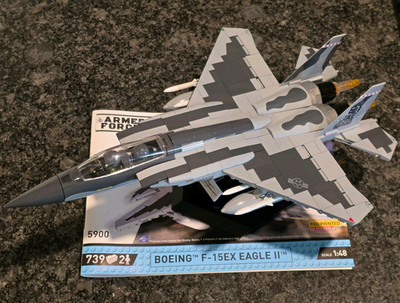 COBI 5900 Armed Forces Boeing F-15EX Eagle II Building Set 739pcs