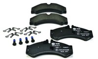 Hella 8DB 355 005-391 Bremsbelagsatz, Scheibenbremse FüR MERCEDES-BENZ Vw