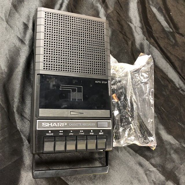 Sharp Cassette Recorder Rd621 Tape Player Auto Stop Tested Working D4
